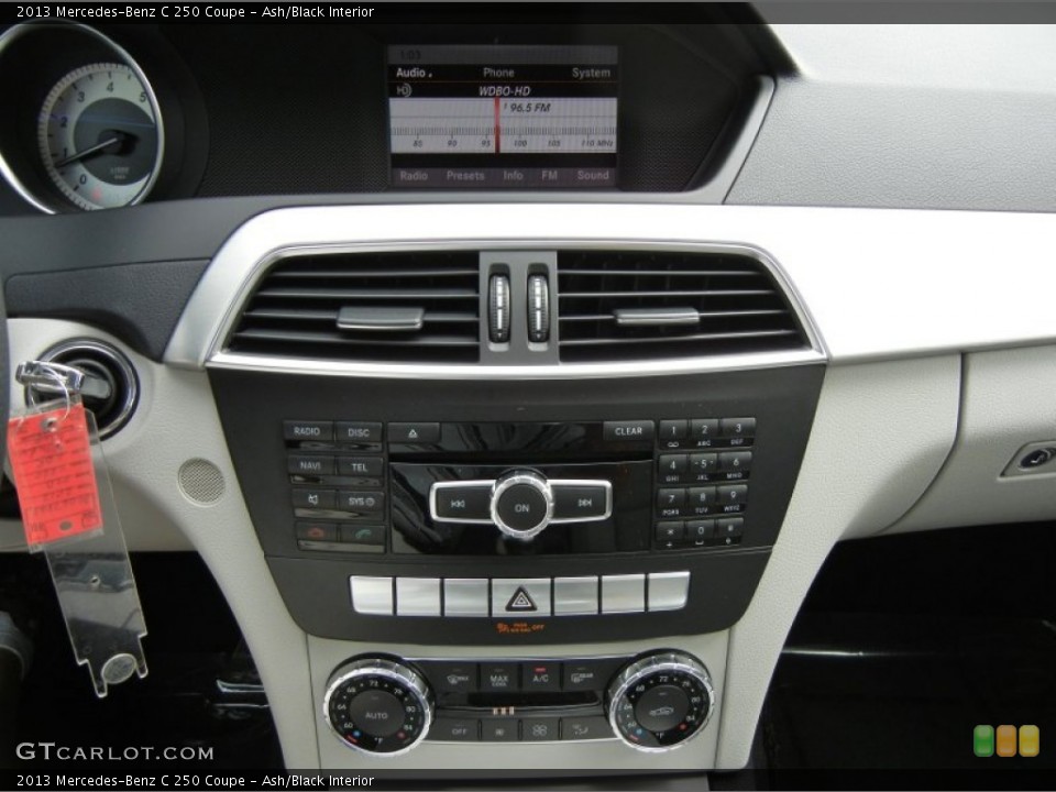 Ash/Black Interior Controls for the 2013 Mercedes-Benz C 250 Coupe #76920324