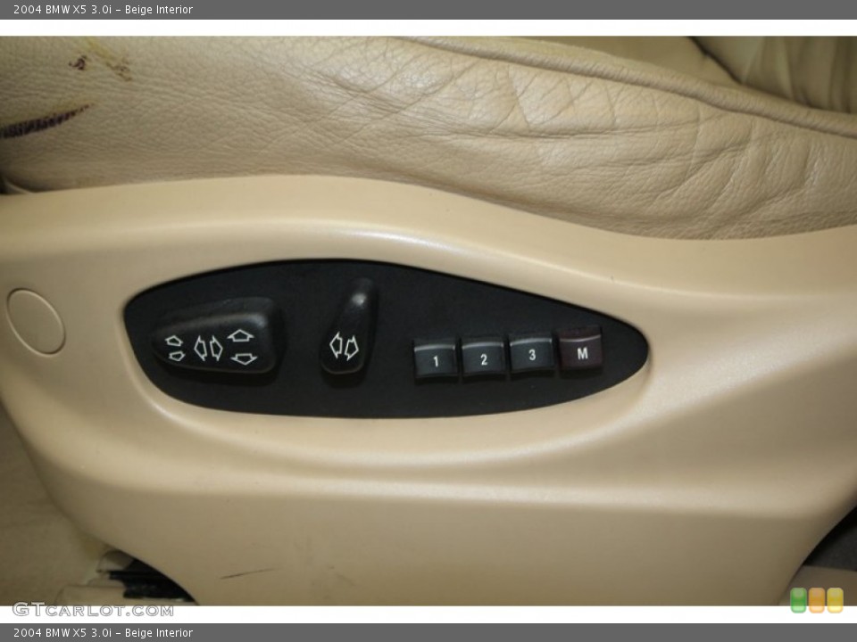Beige Interior Controls for the 2004 BMW X5 3.0i #76920522