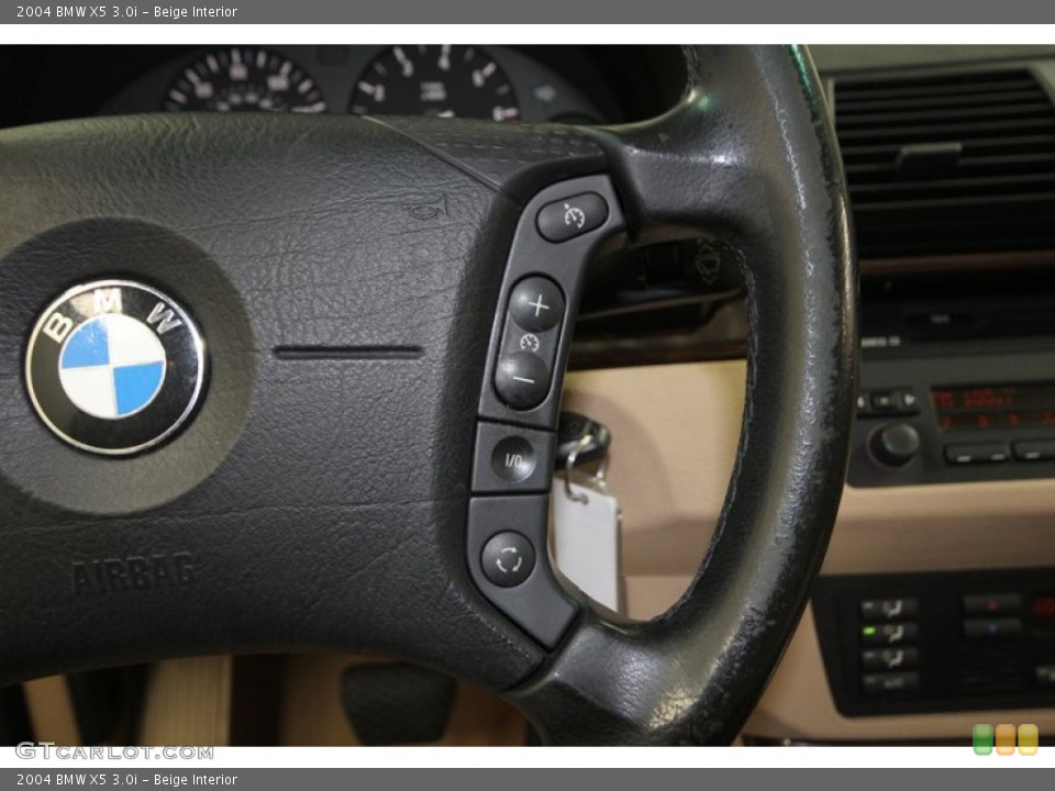 Beige Interior Controls for the 2004 BMW X5 3.0i #76920621