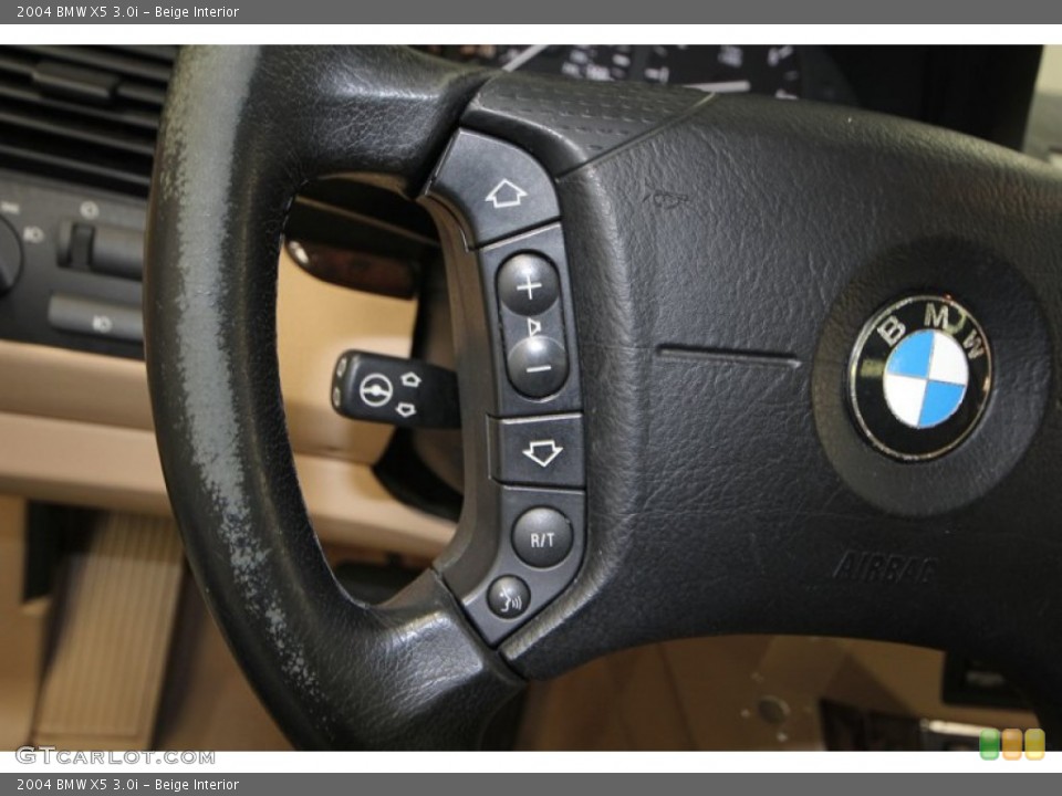 Beige Interior Controls for the 2004 BMW X5 3.0i #76920639