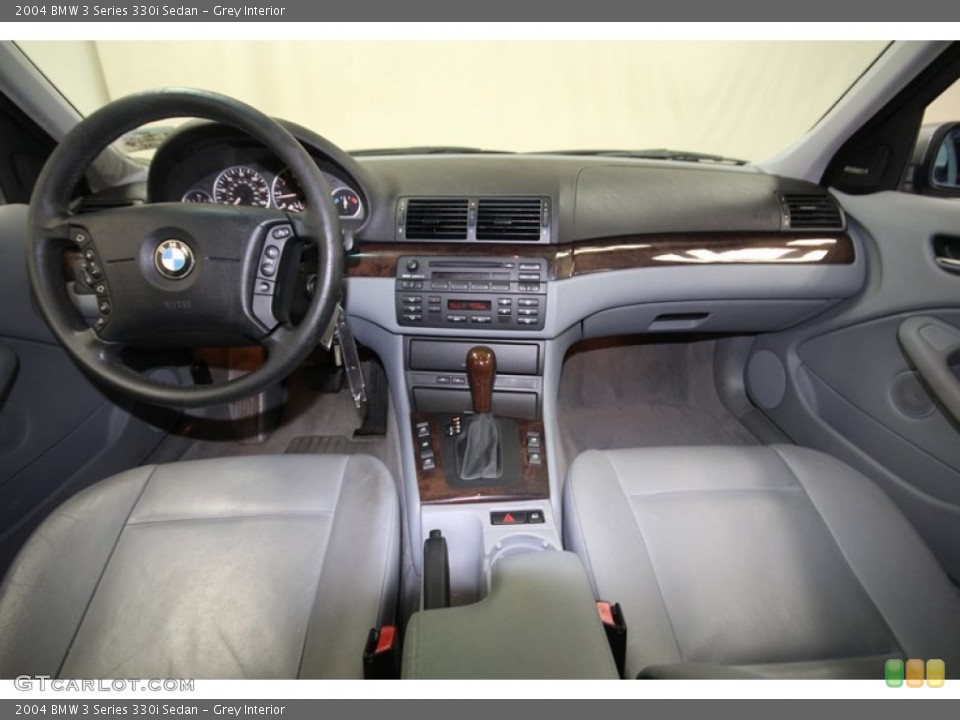 Grey Interior Dashboard for the 2004 BMW 3 Series 330i Sedan #76921018