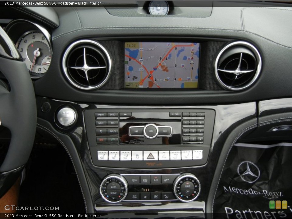 Black Interior Controls for the 2013 Mercedes-Benz SL 550 Roadster #76921062