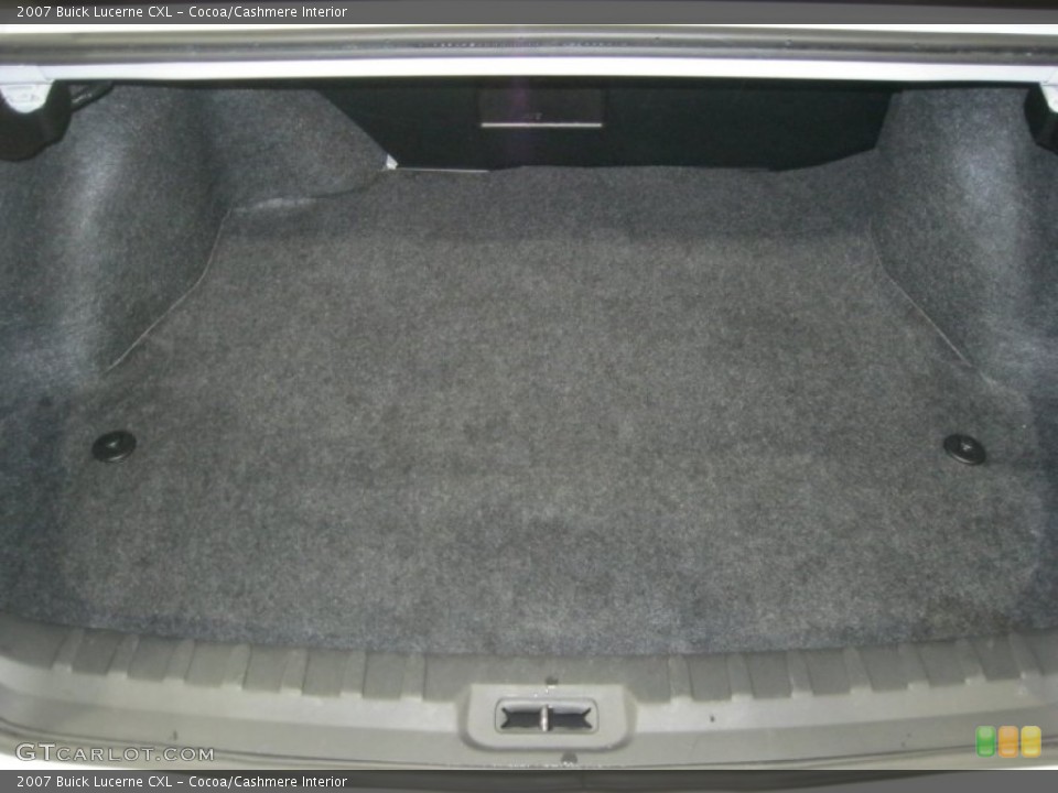 Cocoa/Cashmere Interior Trunk for the 2007 Buick Lucerne CXL #76921544
