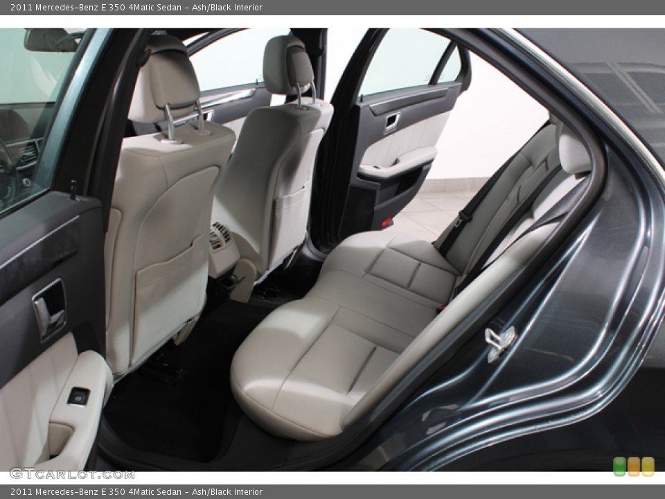 Ash/Black Interior Rear Seat for the 2011 Mercedes-Benz E 350 4Matic Sedan #76921760