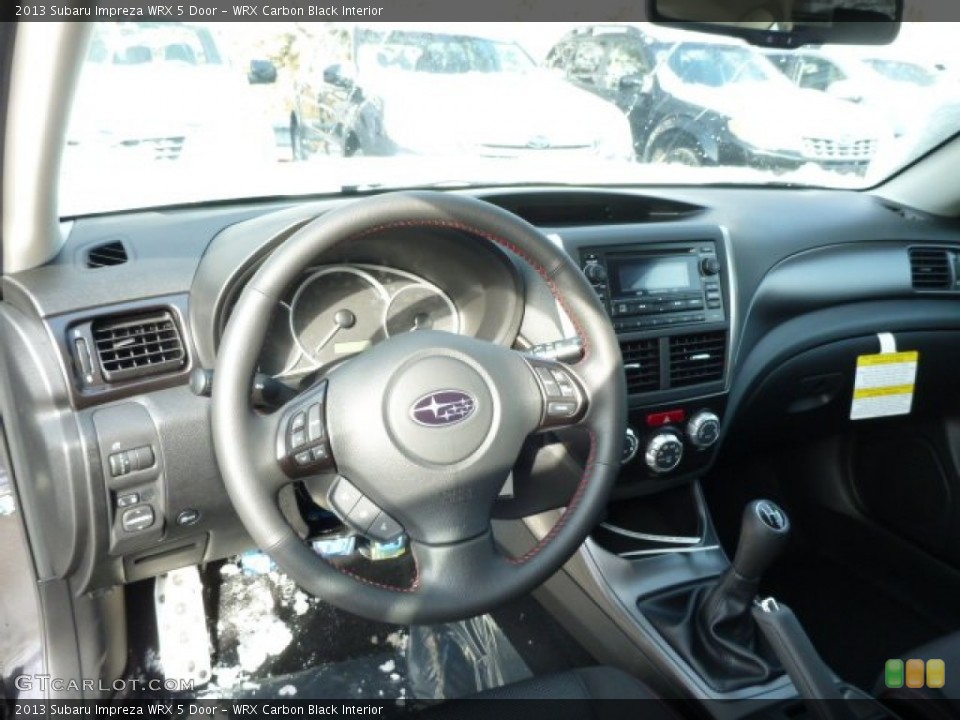 WRX Carbon Black Interior Dashboard for the 2013 Subaru Impreza WRX 5 Door #76922469