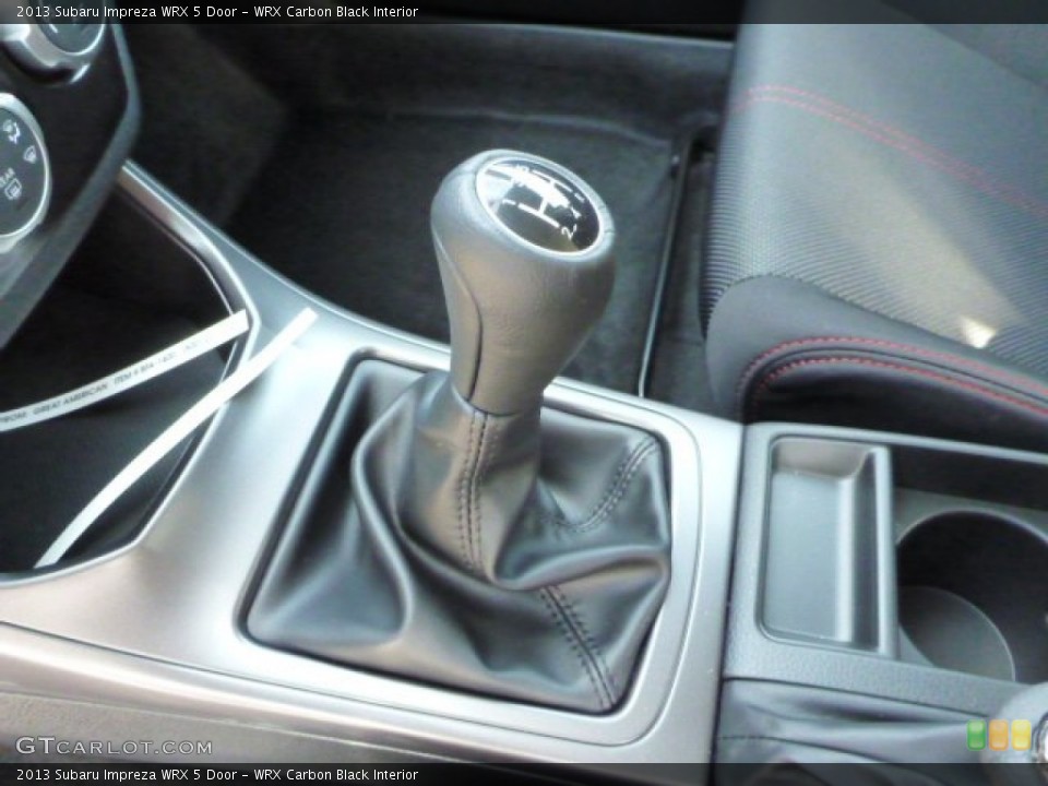WRX Carbon Black Interior Transmission for the 2013 Subaru Impreza WRX 5 Door #76922526