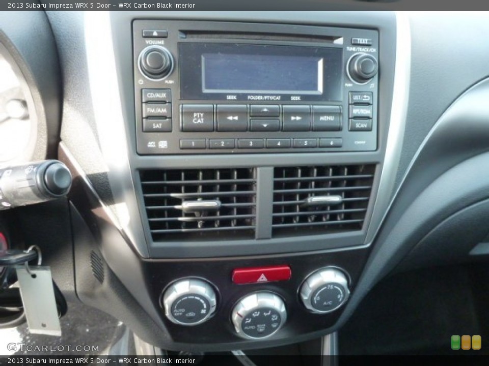 WRX Carbon Black Interior Controls for the 2013 Subaru Impreza WRX 5 Door #76922568