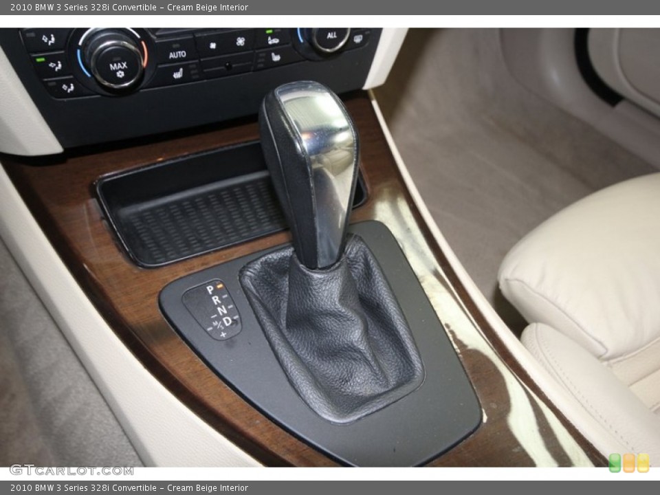 Cream Beige Interior Transmission for the 2010 BMW 3 Series 328i Convertible #76923096