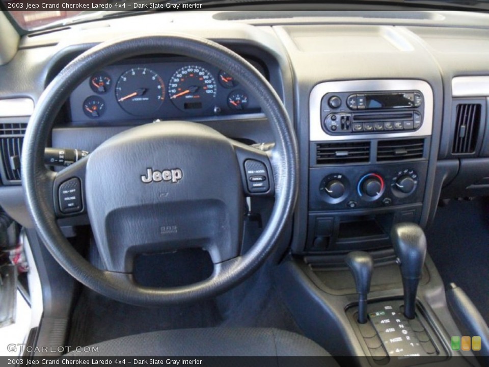 Dark Slate Gray Interior Dashboard for the 2003 Jeep Grand Cherokee Laredo 4x4 #76923390