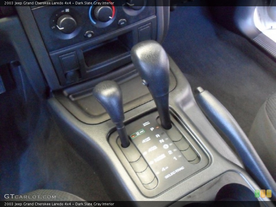 Dark Slate Gray Interior Transmission for the 2003 Jeep Grand Cherokee Laredo 4x4 #76923395