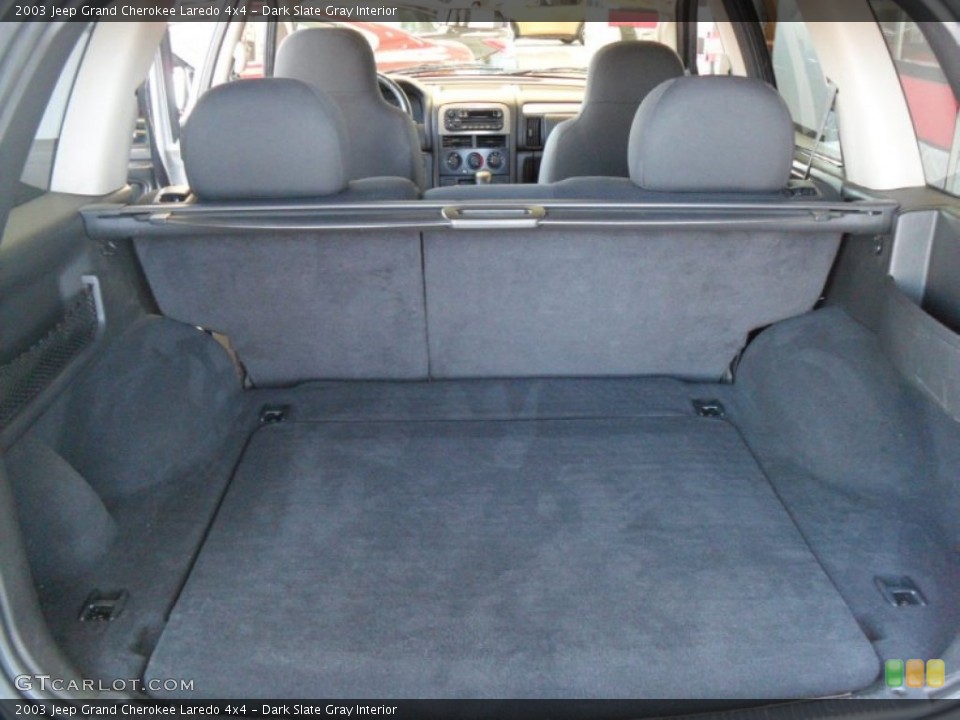 Dark Slate Gray Interior Trunk for the 2003 Jeep Grand Cherokee Laredo 4x4 #76923516