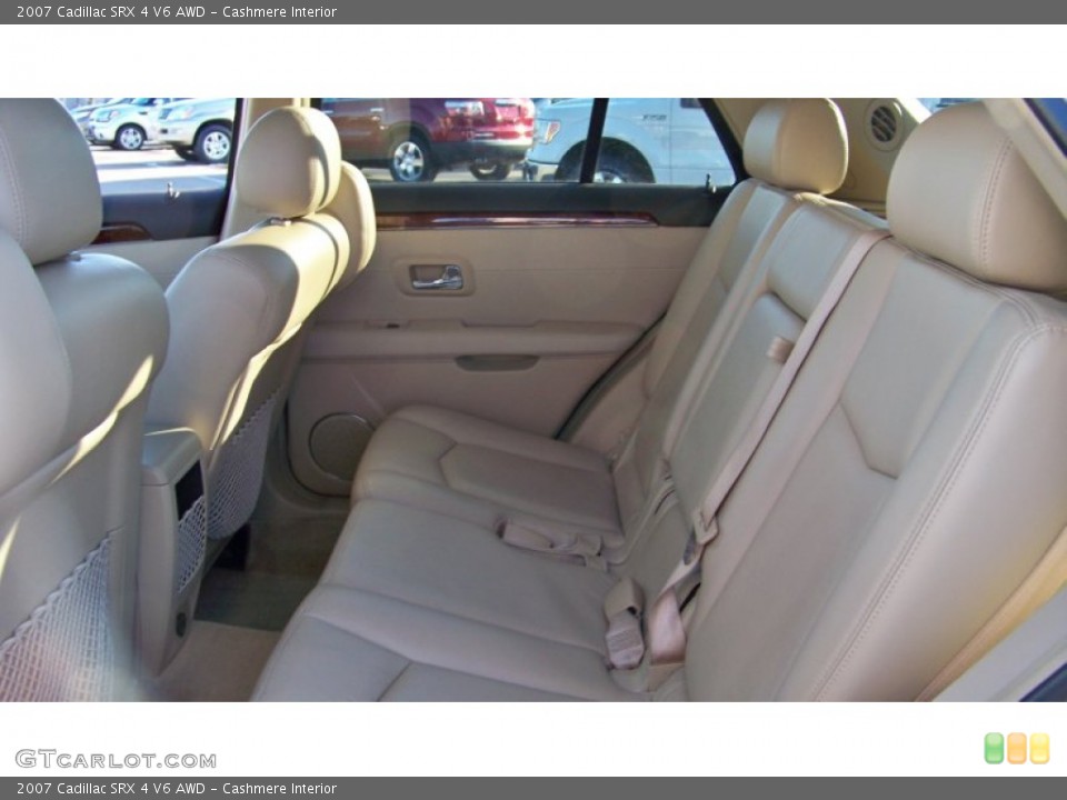 Cashmere Interior Rear Seat for the 2007 Cadillac SRX 4 V6 AWD #76924329