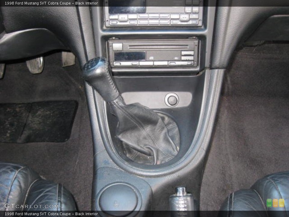 Black Interior Transmission for the 1998 Ford Mustang SVT Cobra Coupe #76925034