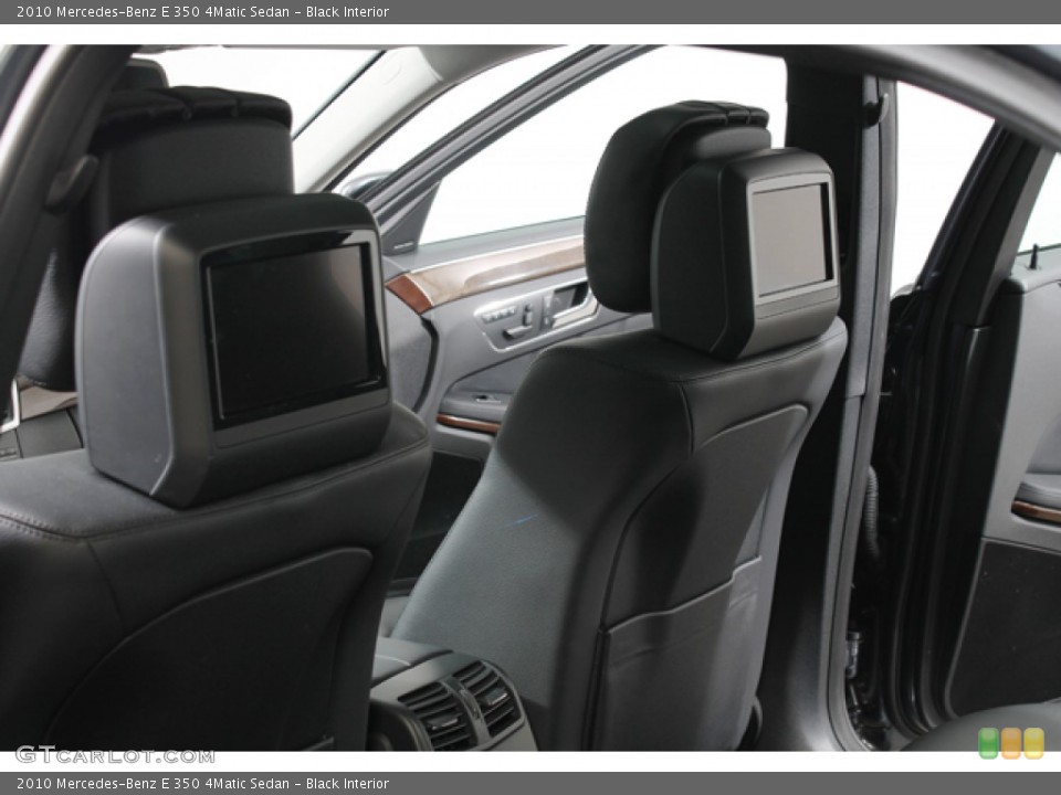Black Interior Entertainment System for the 2010 Mercedes-Benz E 350 4Matic Sedan #76925247
