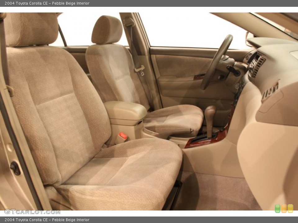Pebble Beige Interior Photo for the 2004 Toyota Corolla CE #76925326