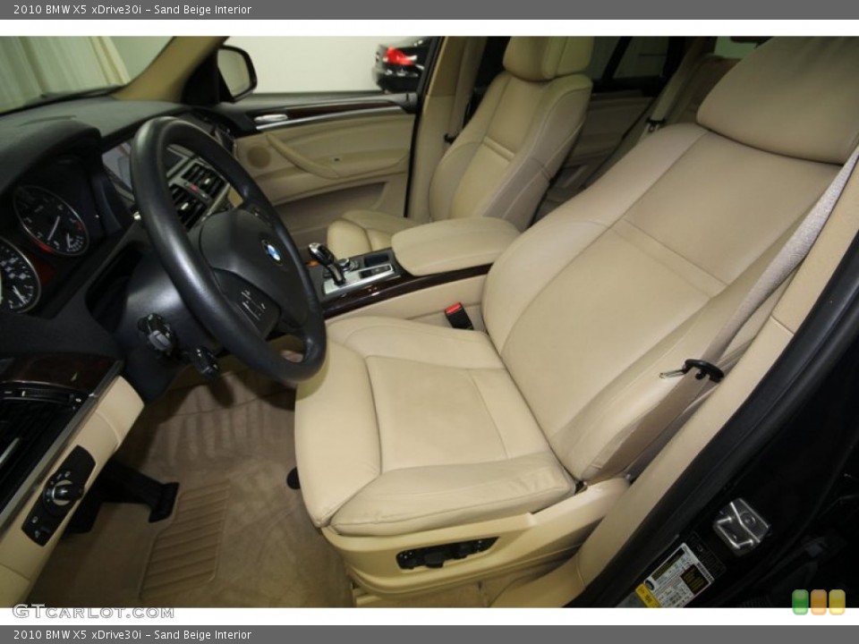 Sand Beige Interior Front Seat for the 2010 BMW X5 xDrive30i #76925625