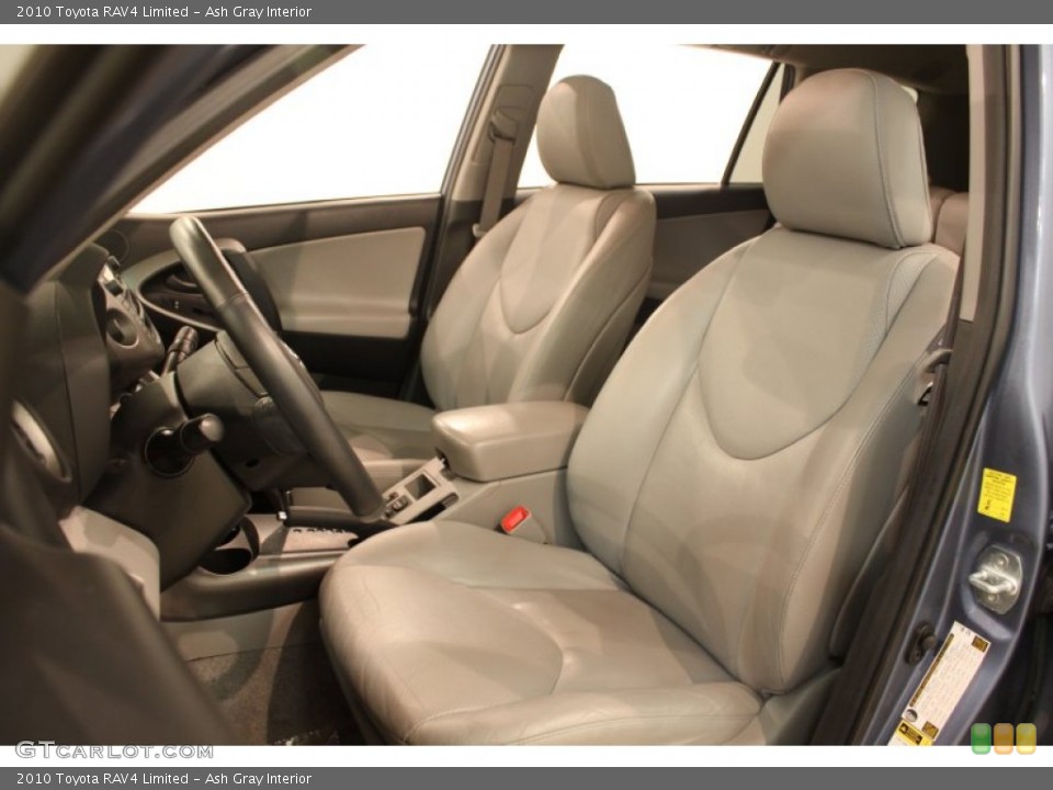 Ash Gray Interior Front Seat for the 2010 Toyota RAV4 Limited #76925891