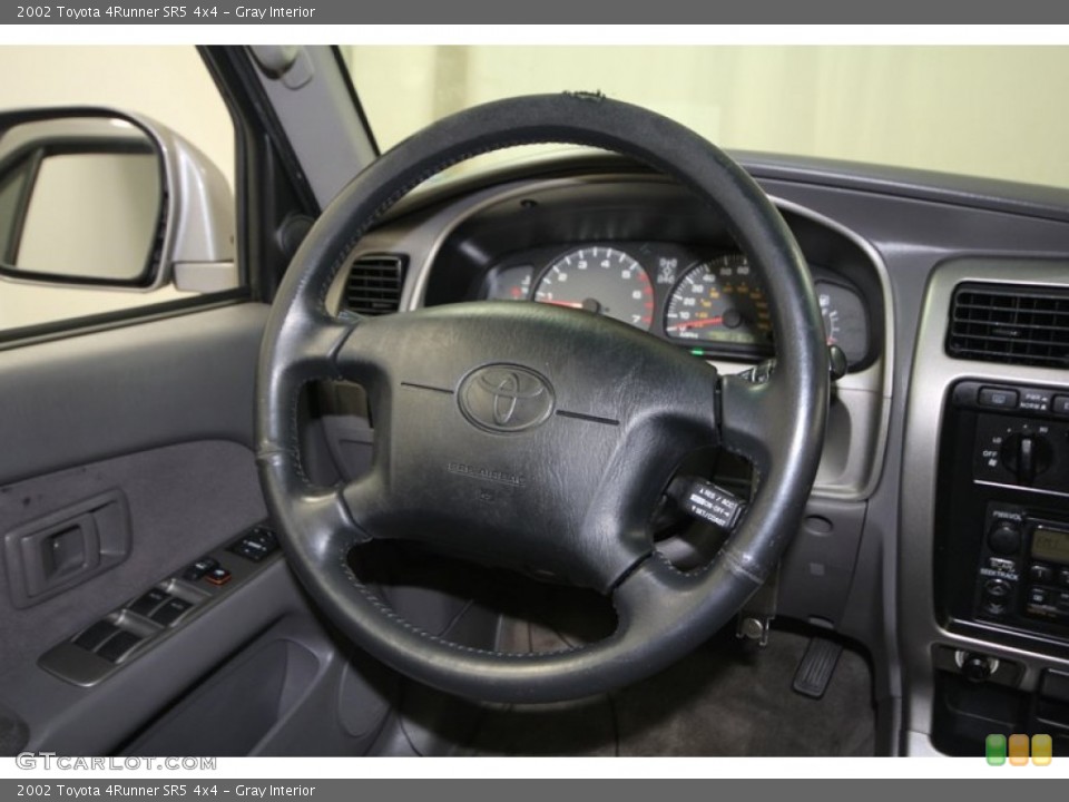 Gray Interior Steering Wheel for the 2002 Toyota 4Runner SR5 4x4 #76926659