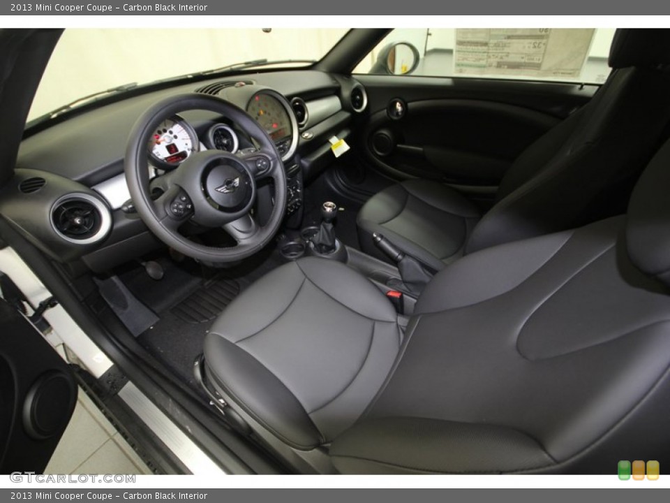 Carbon Black Interior Prime Interior for the 2013 Mini Cooper Coupe #76927269
