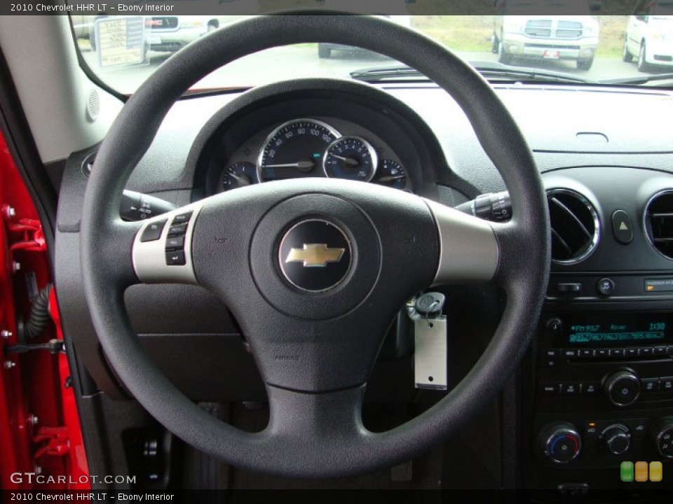 Ebony Interior Steering Wheel for the 2010 Chevrolet HHR LT #76930432