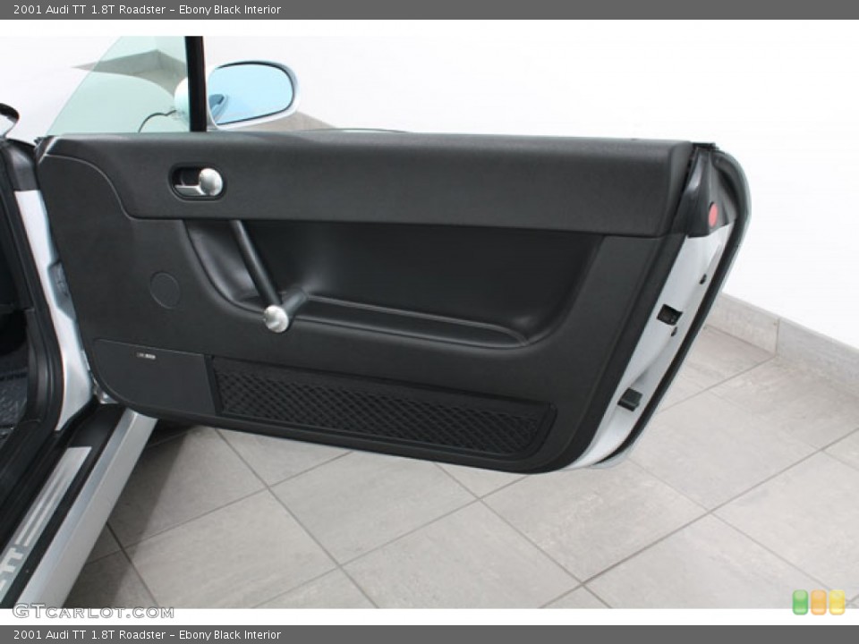 Ebony Black Interior Door Panel for the 2001 Audi TT 1.8T Roadster #76930634