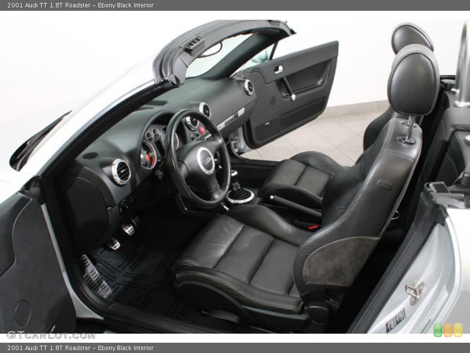 Ebony Black Interior Photo for the 2001 Audi TT 1.8T Roadster #76930704