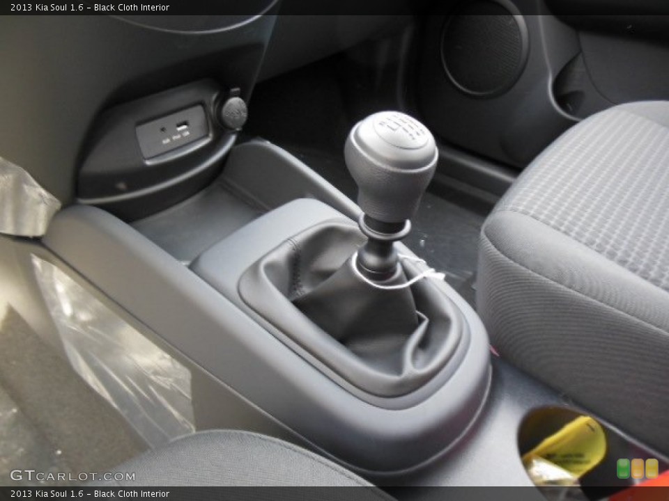 Black Cloth Interior Transmission for the 2013 Kia Soul 1.6 #76932449