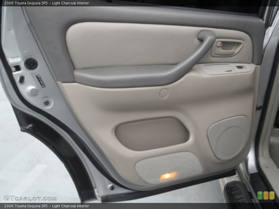 Light Charcoal Interior Door Panel for the 2006 Toyota Sequoia SR5 #76932487