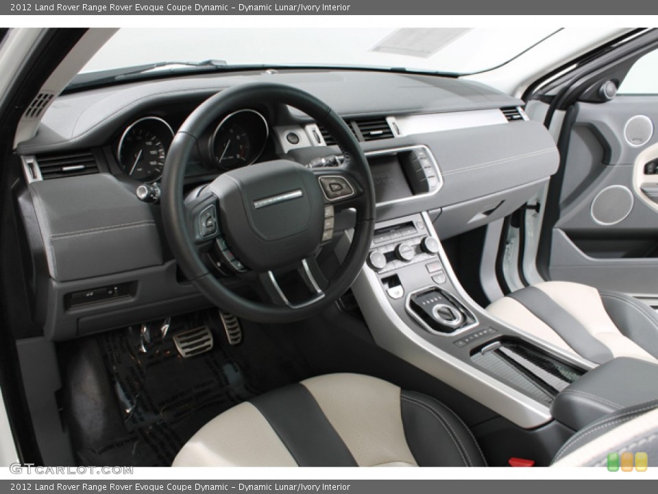 Dynamic Lunar/Ivory Interior Dashboard for the 2012 Land Rover Range Rover Evoque Coupe Dynamic #76933096