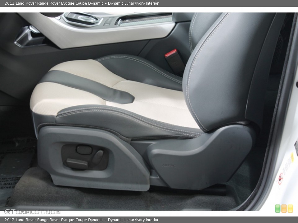 Dynamic Lunar/Ivory 2012 Land Rover Range Rover Evoque Interiors