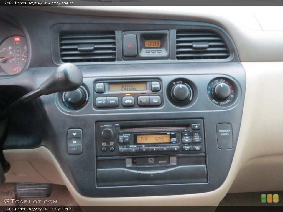 Ivory Interior Controls for the 2003 Honda Odyssey EX #76933549