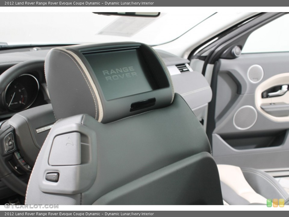 Dynamic Lunar/Ivory Interior Entertainment System for the 2012 Land Rover Range Rover Evoque Coupe Dynamic #76933574