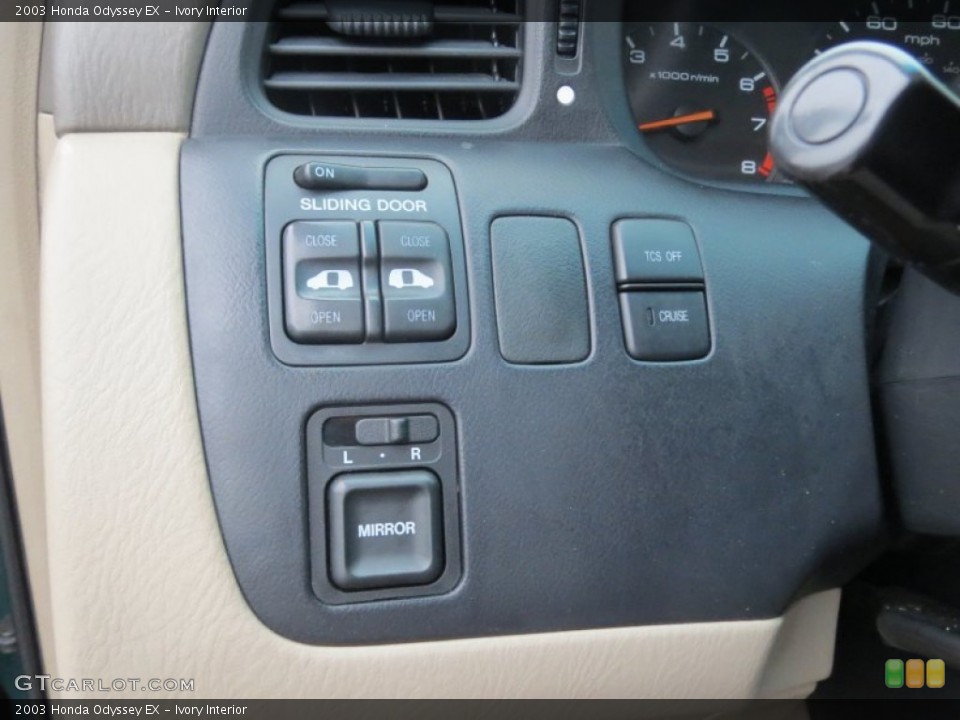 Ivory Interior Controls for the 2003 Honda Odyssey EX #76933702