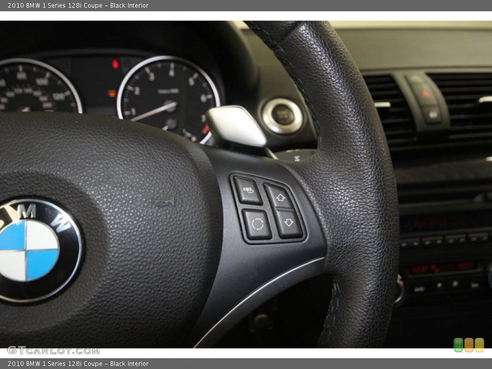 Black Interior Controls for the 2010 BMW 1 Series 128i Coupe #76934231