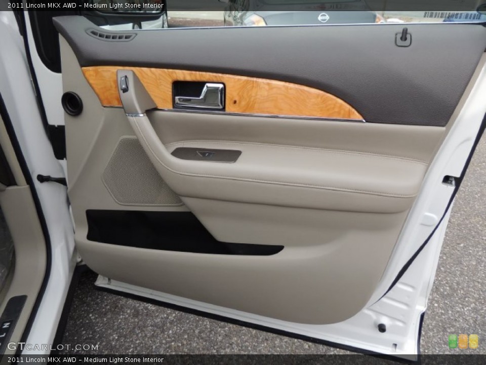 Medium Light Stone Interior Door Panel for the 2011 Lincoln MKX AWD #76934836