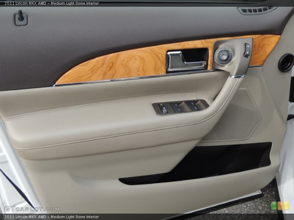 Medium Light Stone Interior Door Panel for the 2011 Lincoln MKX AWD #76934868