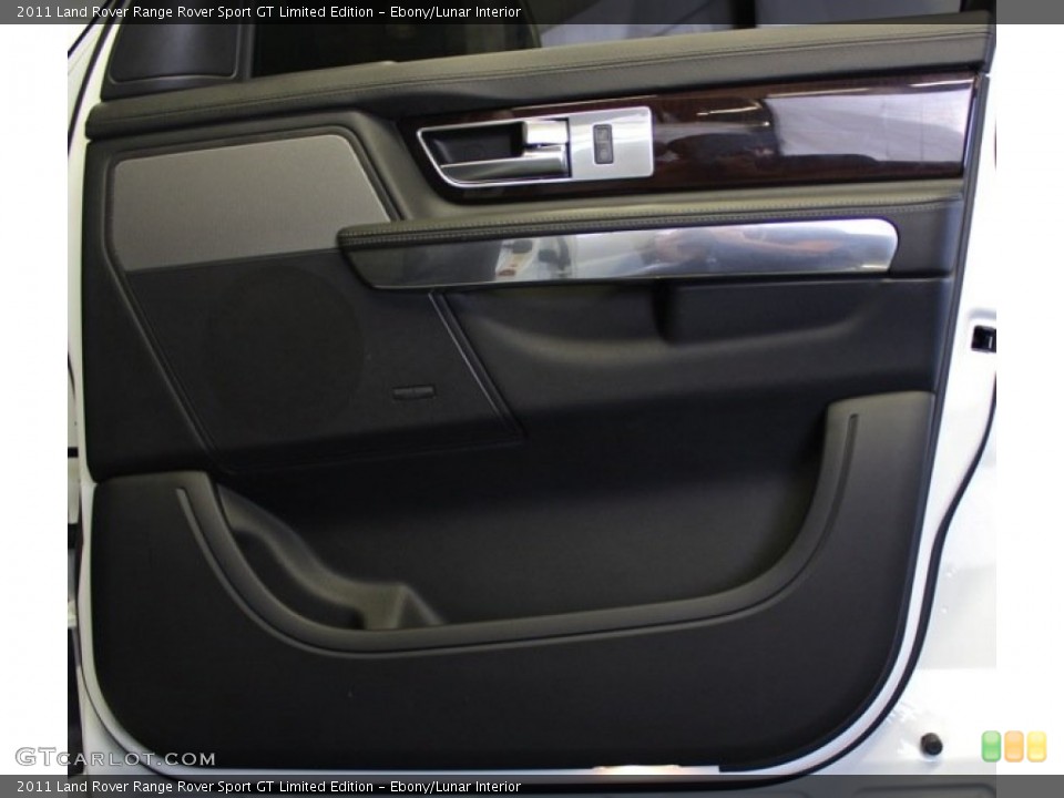 Ebony/Lunar Interior Door Panel for the 2011 Land Rover Range Rover Sport GT Limited Edition #76935668
