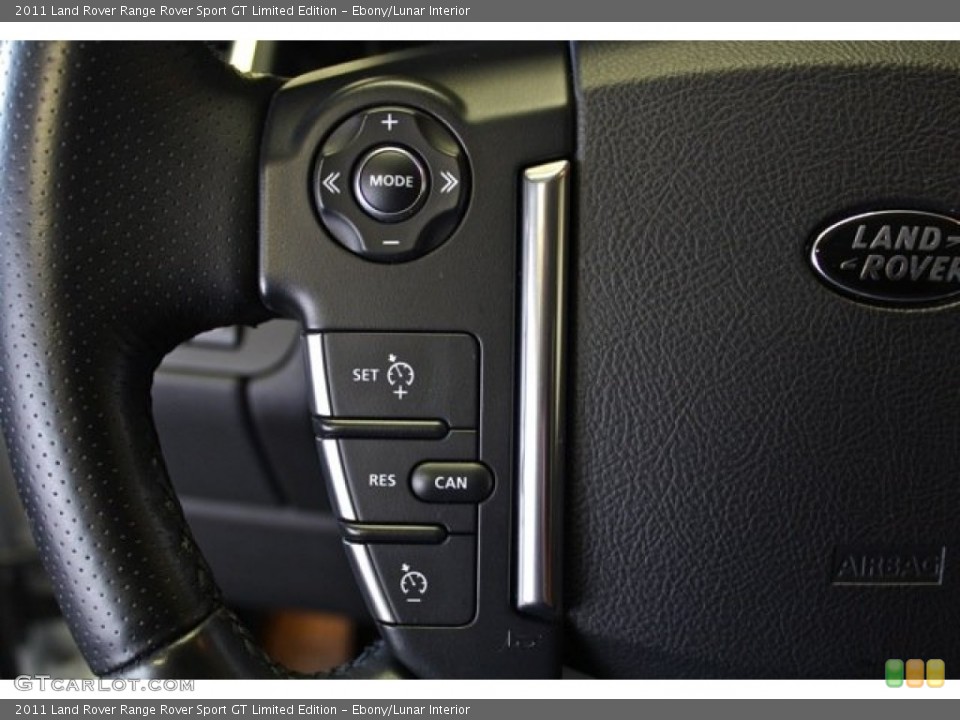 Ebony/Lunar Interior Controls for the 2011 Land Rover Range Rover Sport GT Limited Edition #76935856