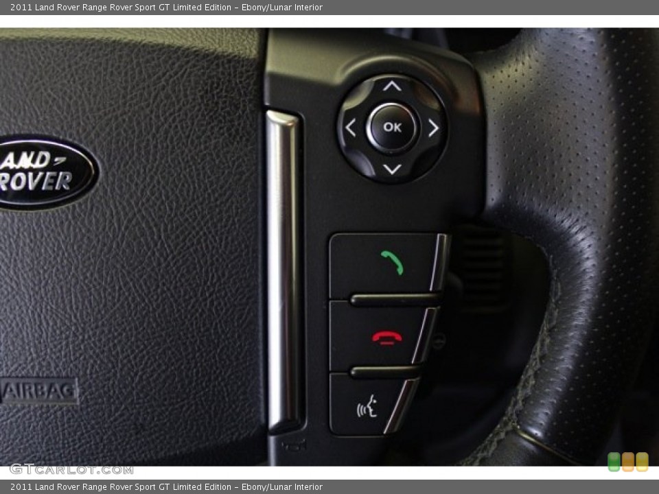 Ebony/Lunar Interior Controls for the 2011 Land Rover Range Rover Sport GT Limited Edition #76935874