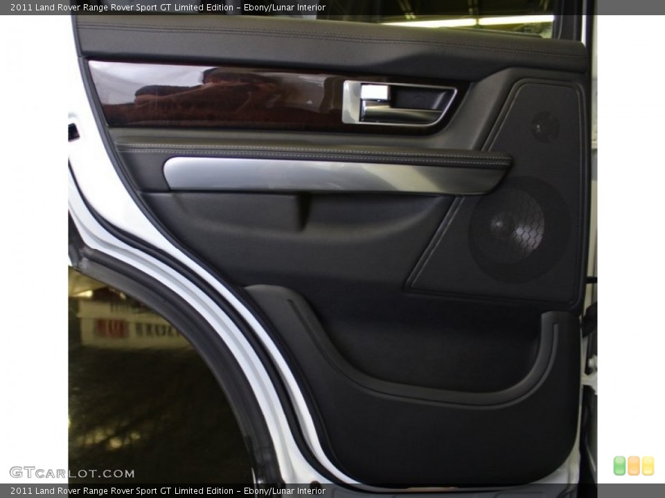 Ebony/Lunar Interior Door Panel for the 2011 Land Rover Range Rover Sport GT Limited Edition #76936099