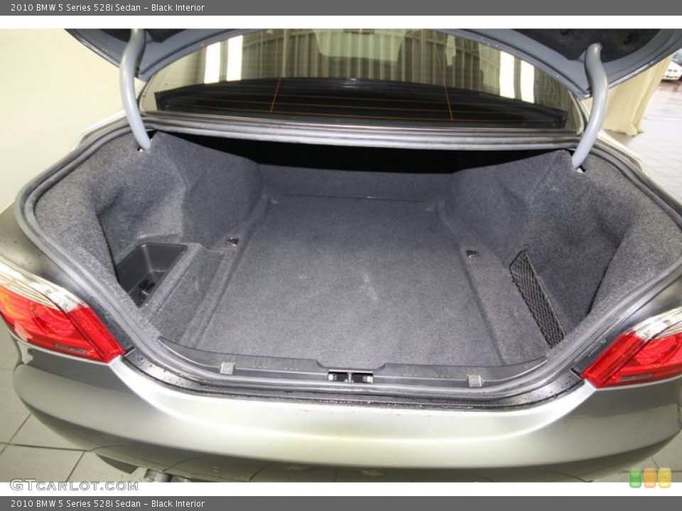 Black Interior Trunk for the 2010 BMW 5 Series 528i Sedan #76936297