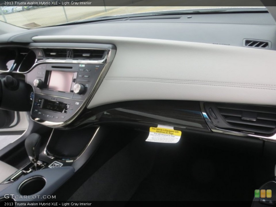 Light Gray Interior Dashboard for the 2013 Toyota Avalon Hybrid XLE #76936842