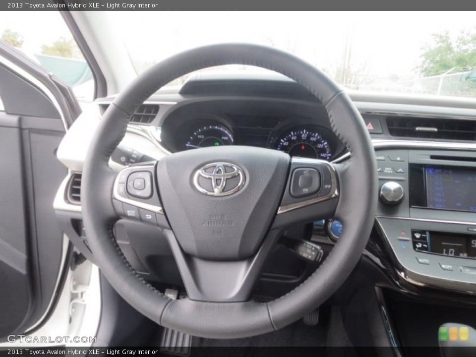 Light Gray Interior Steering Wheel for the 2013 Toyota Avalon Hybrid XLE #76937173