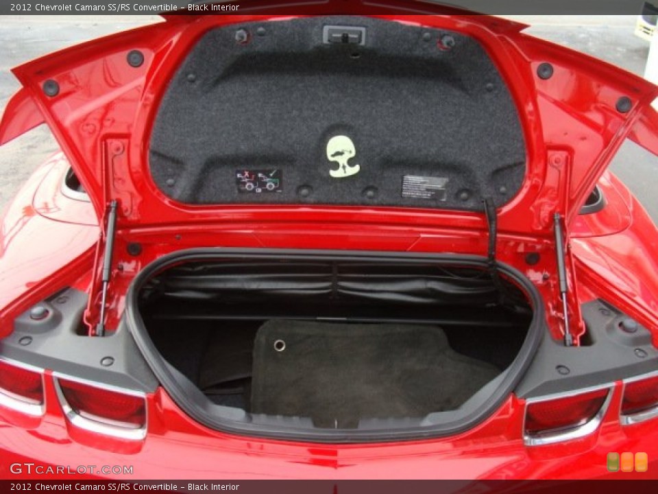 Black Interior Trunk for the 2012 Chevrolet Camaro SS/RS Convertible #76938464
