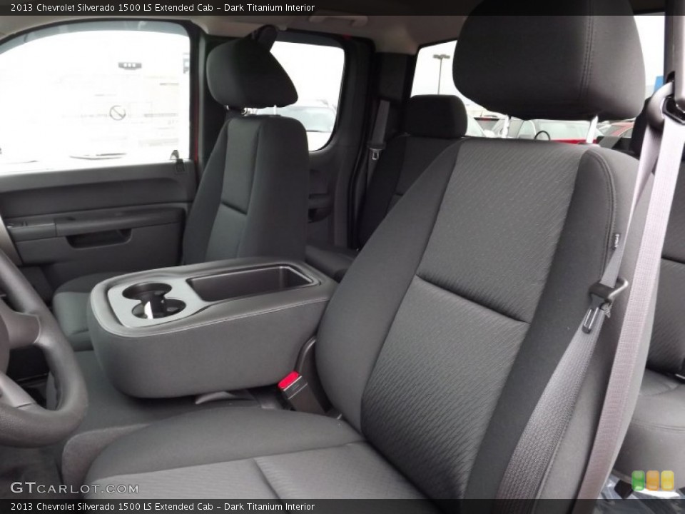 Dark Titanium Interior Front Seat for the 2013 Chevrolet Silverado 1500 LS Extended Cab #76939942