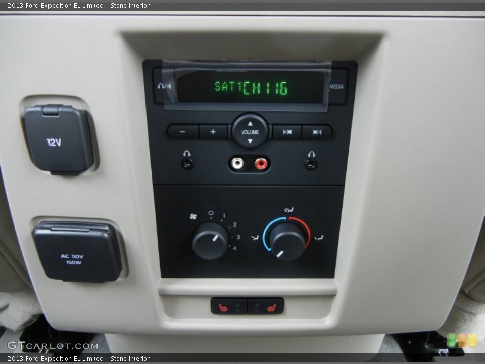 Stone Interior Controls for the 2013 Ford Expedition EL Limited #76940242
