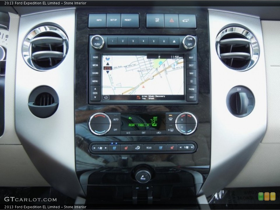 Stone Interior Navigation for the 2013 Ford Expedition EL Limited #76940338