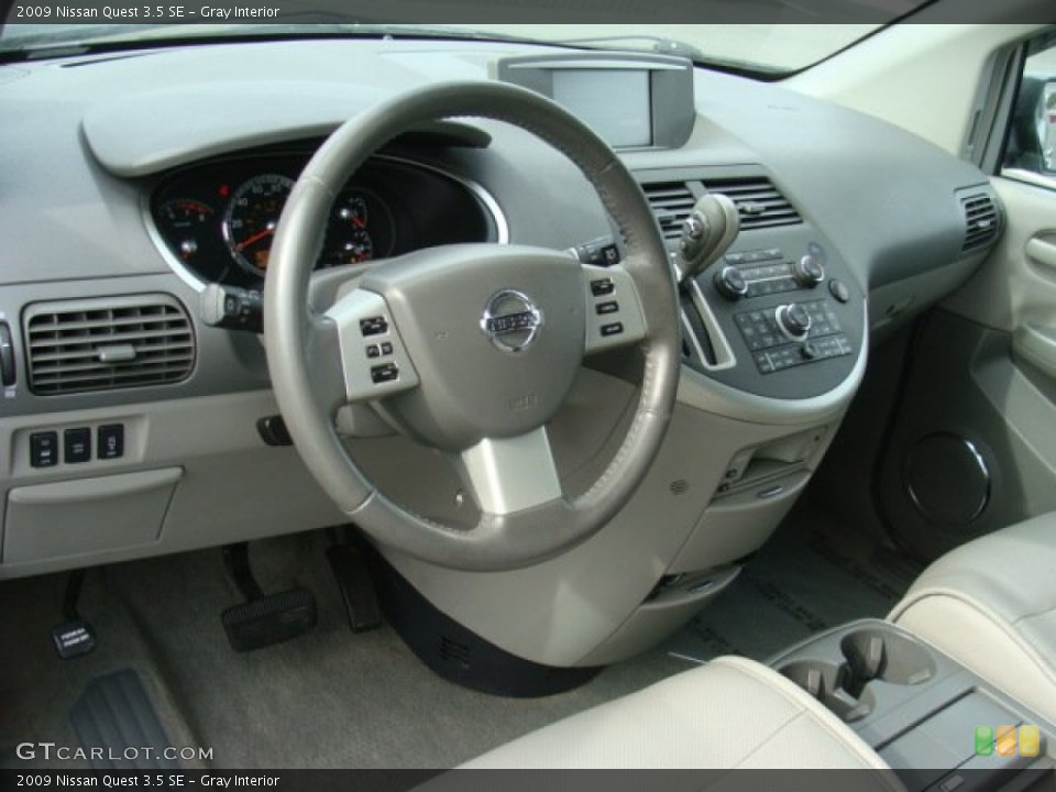 Gray Interior Prime Interior for the 2009 Nissan Quest 3.5 SE #76942543