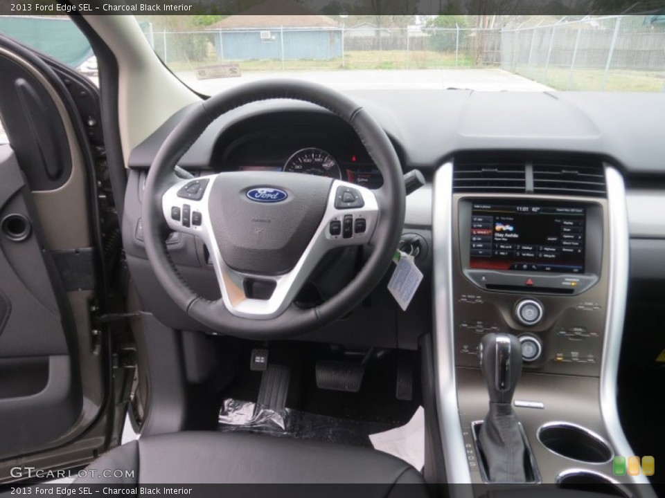 Charcoal Black Interior Dashboard for the 2013 Ford Edge SEL #76942984