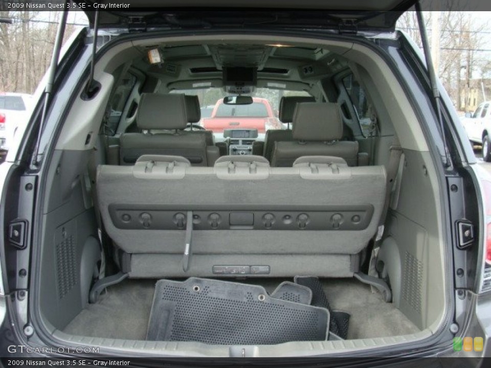 Gray Interior Trunk for the 2009 Nissan Quest 3.5 SE #76943218